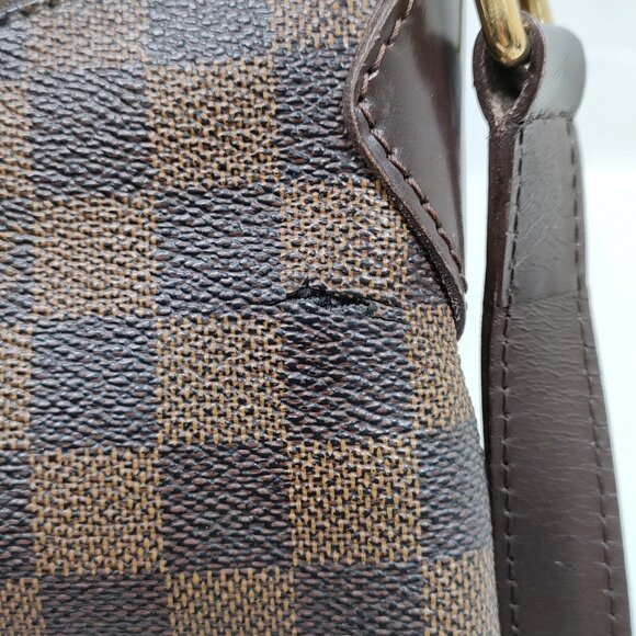 Authentic Louis Vuitton Bloomsbury PM Brown Damier Shoulder Bag LCMON188-112525 - Picture 7 of 9